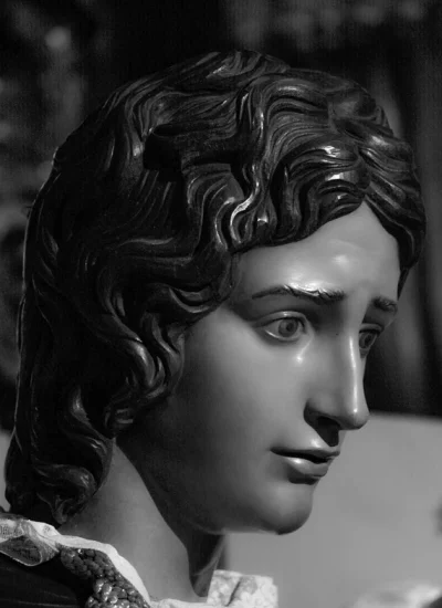 San Juan Evangelista, obra de José Capuz Mamano. Fotografía: Juan Luis Aguirre