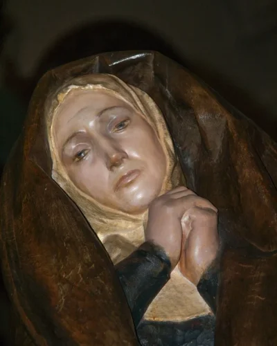 Virgen de la Soledad. Grupo del Santo Amor de San Juan. Fotografía: Juan Luis Aguirre